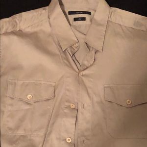 1 hr sale Men’s Gucci long sleeve shirt